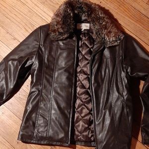 Fairweather "vegan leather" winter coat